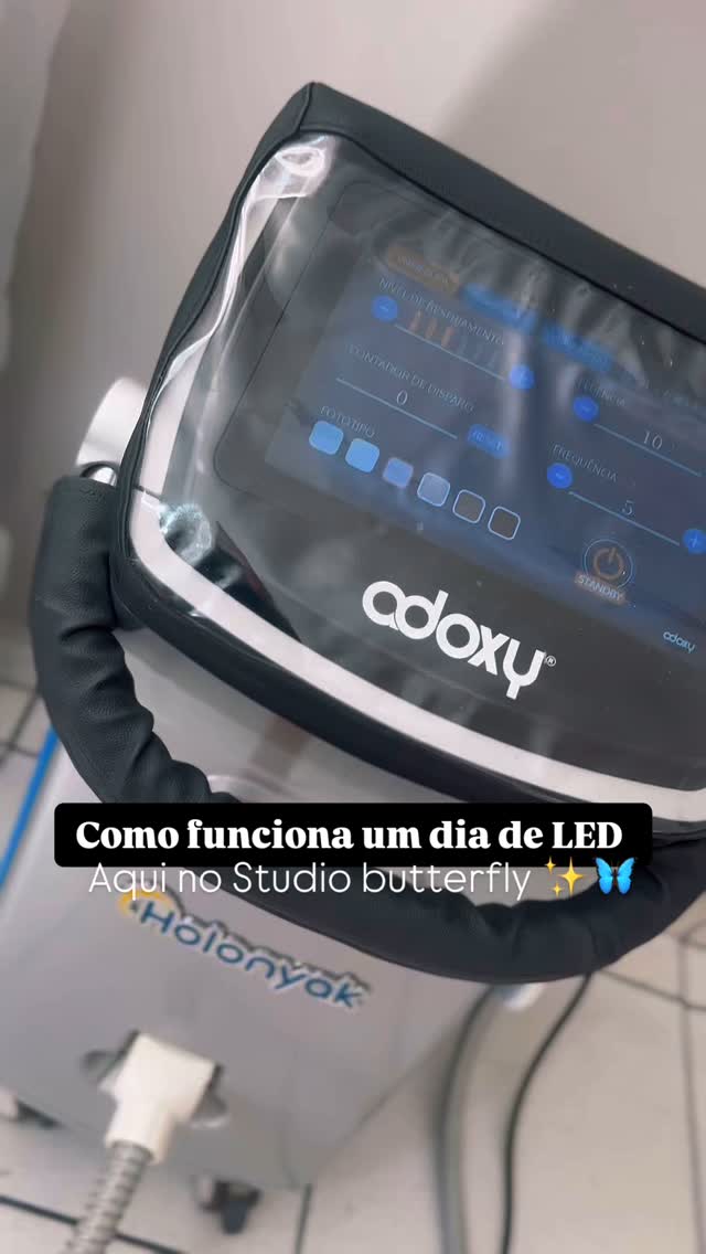 Tecnologia LED usada em atendimento no Studio Butterfly